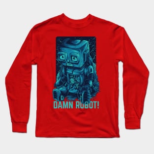 damn robot remastered Long Sleeve T-Shirt